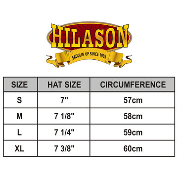 Hilason Cow Leather laminated Cowboy Hat Black